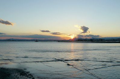 Vistes del mar a Roses (Costa Brava)